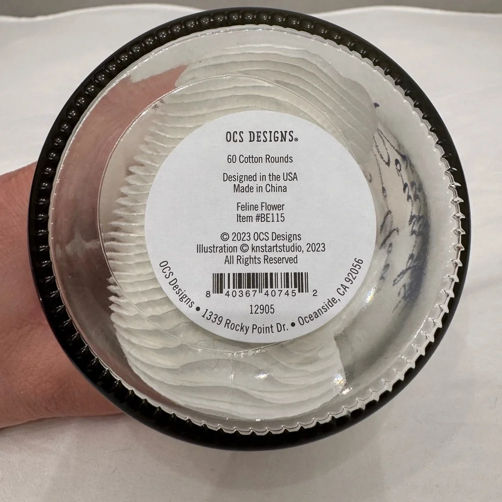 NWT✅ Cotton Pad Jar💕